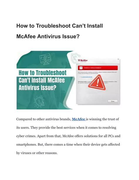 can't install mcafee on mac|can not get mcafee on to my ipad .